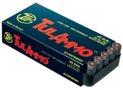Click to see larger image. 45 ACP 50 Rounds Ammunition Tula 230 Grain Full Metal Jacket